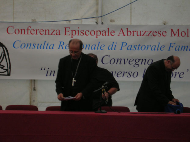 Mons.Bruno Forte e Mons.Angelo Spina