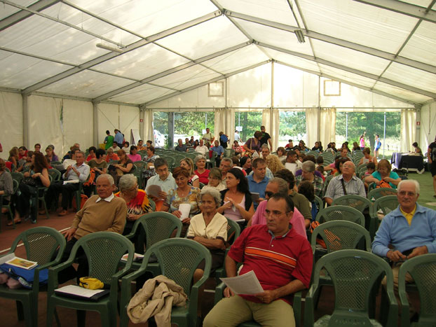 Un momento di pausa durante il Convegno