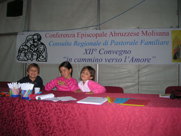 Da sinistra: Giovanni,Camilla,Elisabetta