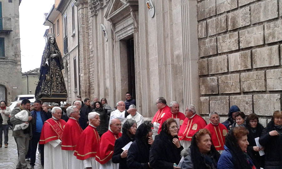 Processione dell'Addolorata del 12 aprile