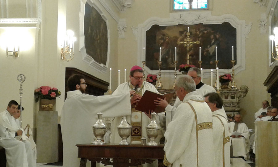 La messa crismale in Cattedrale