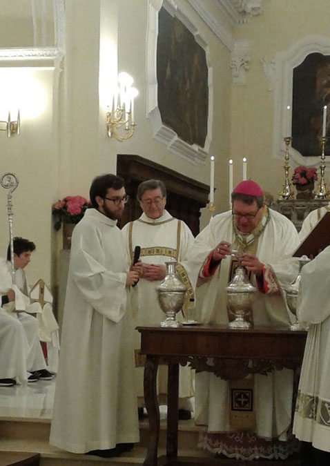 La messa crismale in Cattedrale