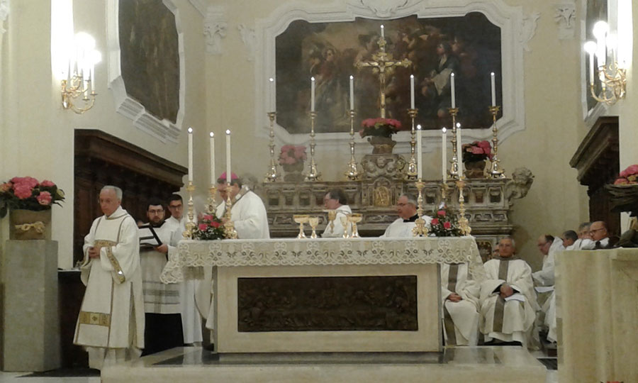 La messa crismale in Cattedrale