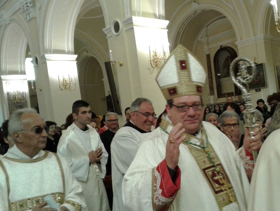 La messa crismale in Cattedrale
