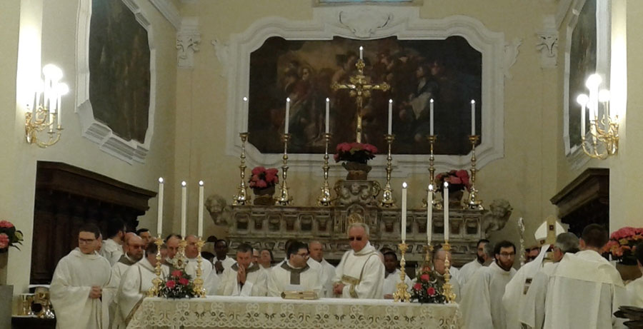 La messa crismale in Cattedrale