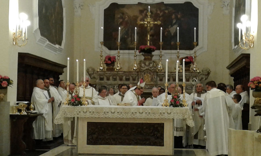 La messa crismale in Cattedrale