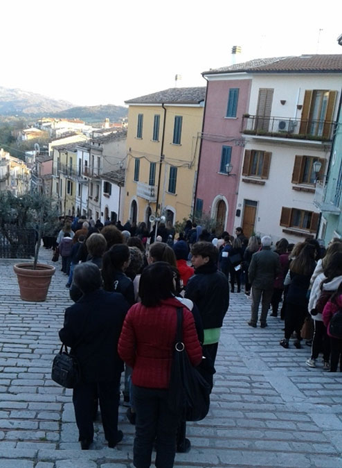 Le foto del Venerdì Santo a Trivento