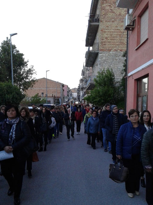 Le foto del Venerdì Santo a Trivento