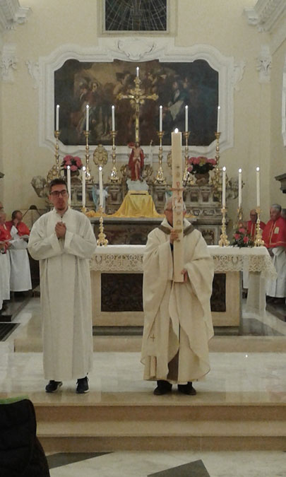 La veglia di Pasqua 2019