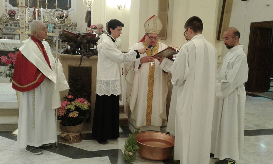 La veglia di Pasqua 2019