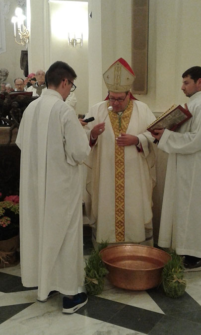 La veglia di Pasqua 2019