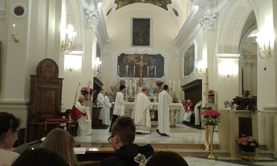La veglia di Pasqua 2019