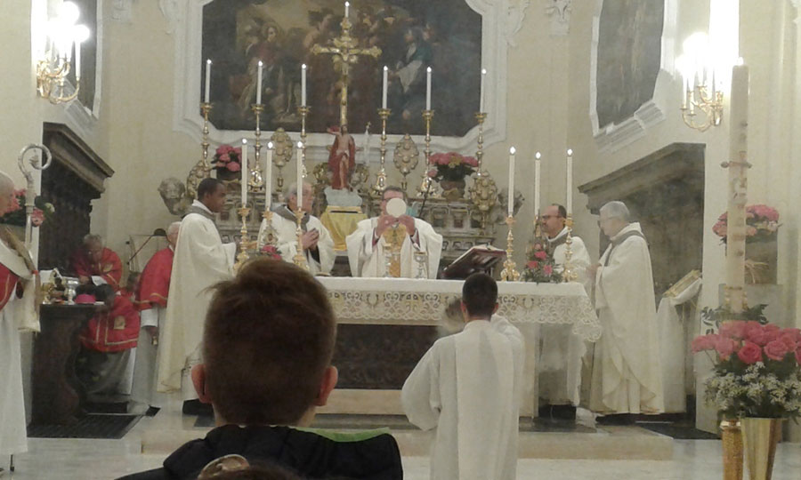 La veglia di Pasqua 2019