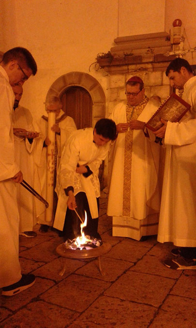 La veglia di Pasqua 2019