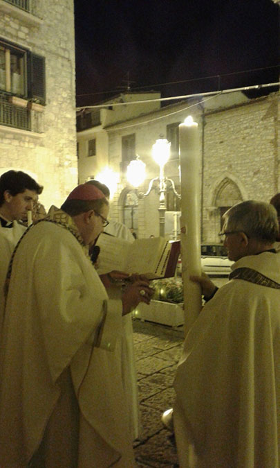 La veglia di Pasqua 2019