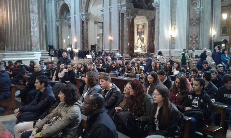 Viaggio della pastorale giovanile a Roma