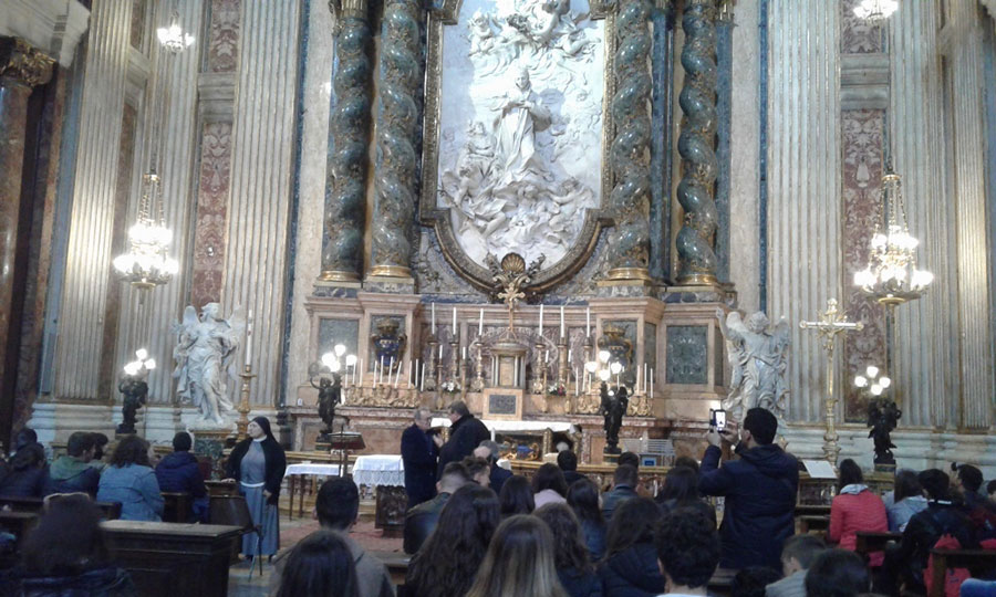 Viaggio della pastorale giovanile a Roma
