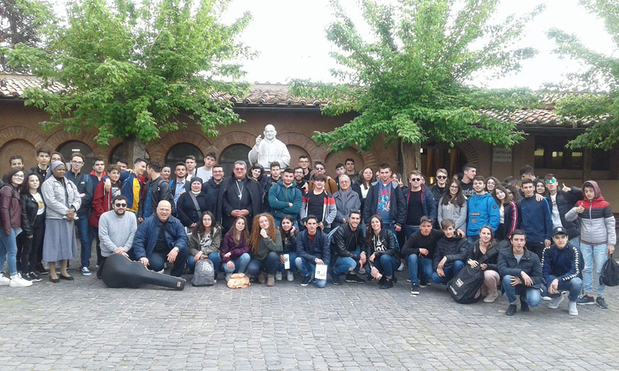 Viaggio della pastorale giovanile a Roma