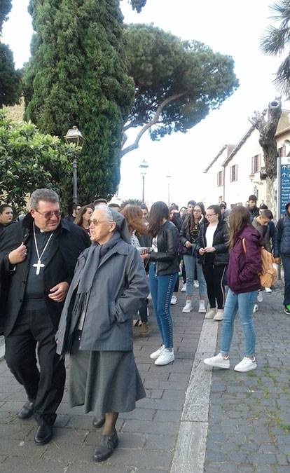 Viaggio della pastorale giovanile a Roma
