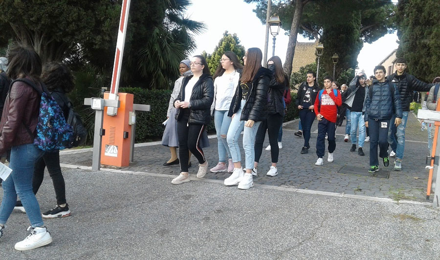 Viaggio della pastorale giovanile a Roma