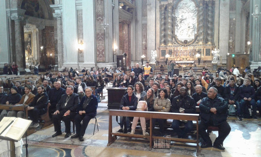 Viaggio della pastorale giovanile a Roma