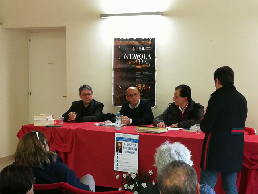 Il convegno con Marco Follini ad Agnone