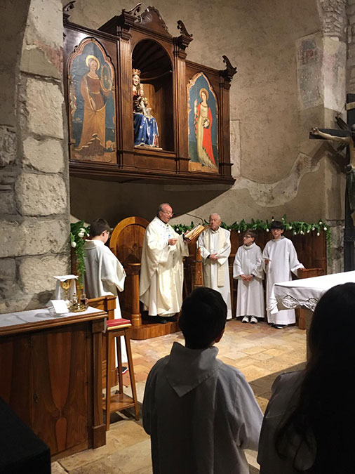 I ragazzi di Capracotta a Canneto