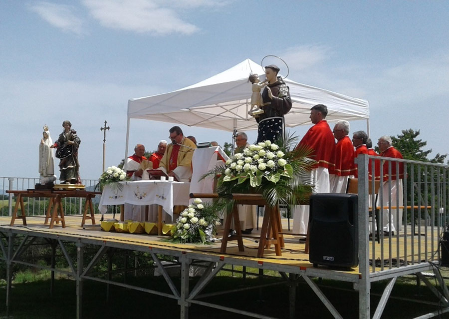 La festa di S. Antonio da Padova a C.da Fonte del Cerro