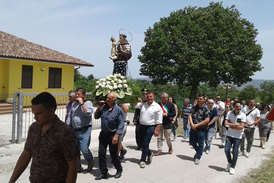 La festa di S. Antonio da Padova a C.da Fonte del Cerro
