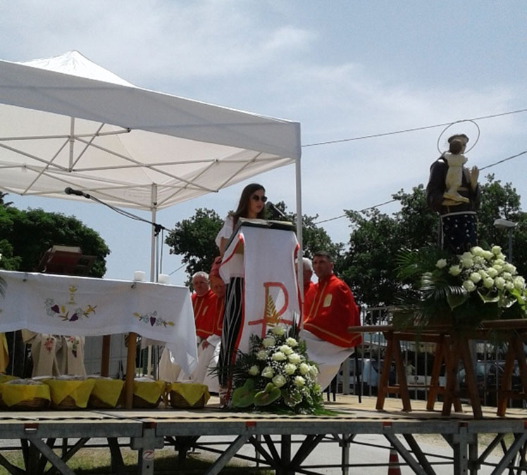 La festa di S. Antonio da Padova a C.da Fonte del Cerro