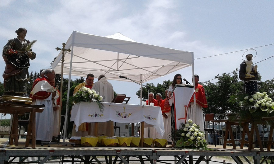 La festa di S. Antonio da Padova a C.da Fonte del Cerro