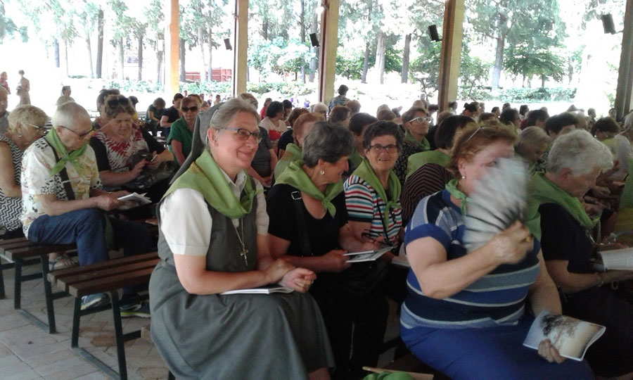 Gruppo di preghiera Padre Pio in pellegrinaggio a Canneto