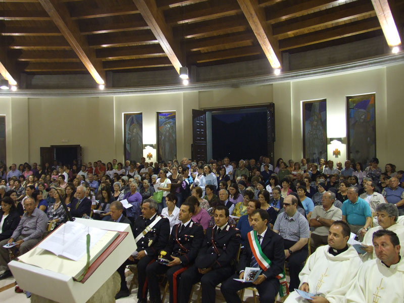 L'inaugurazione della chiesa dedicata a San Casto