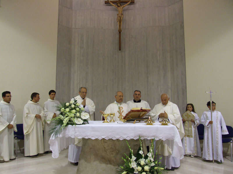 L'inaugurazione della chiesa dedicata a San Casto