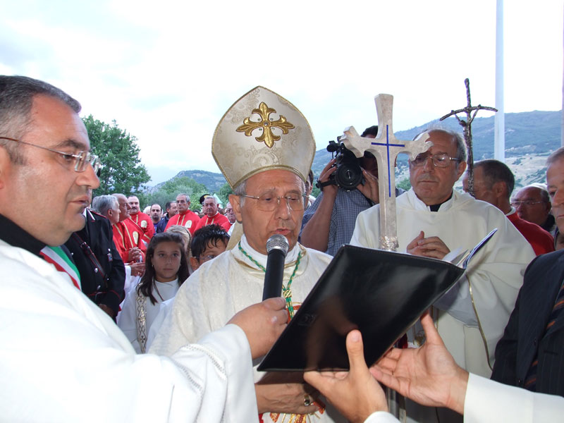 L'inaugurazione della chiesa dedicata a San Casto