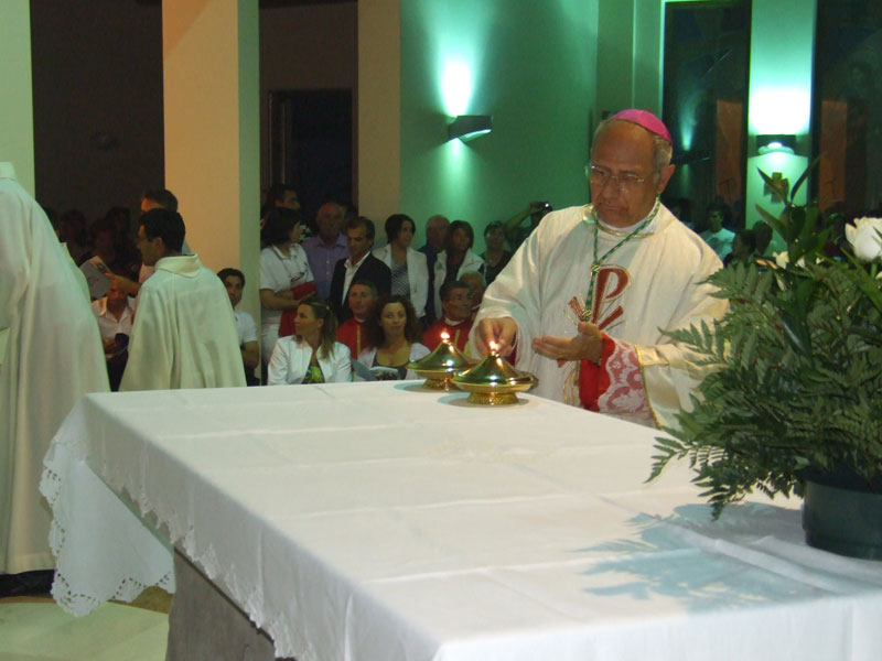 L'inaugurazione della chiesa dedicata a San Casto