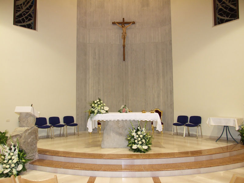 L'inaugurazione della chiesa dedicata a San Casto