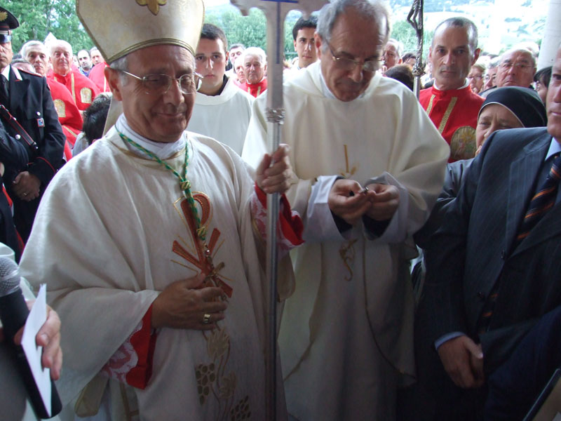 L'inaugurazione della chiesa dedicata a San Casto