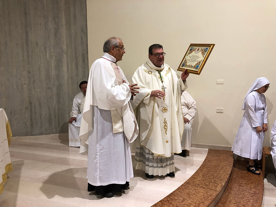 Consacrazione del nuovo altare di San Casto