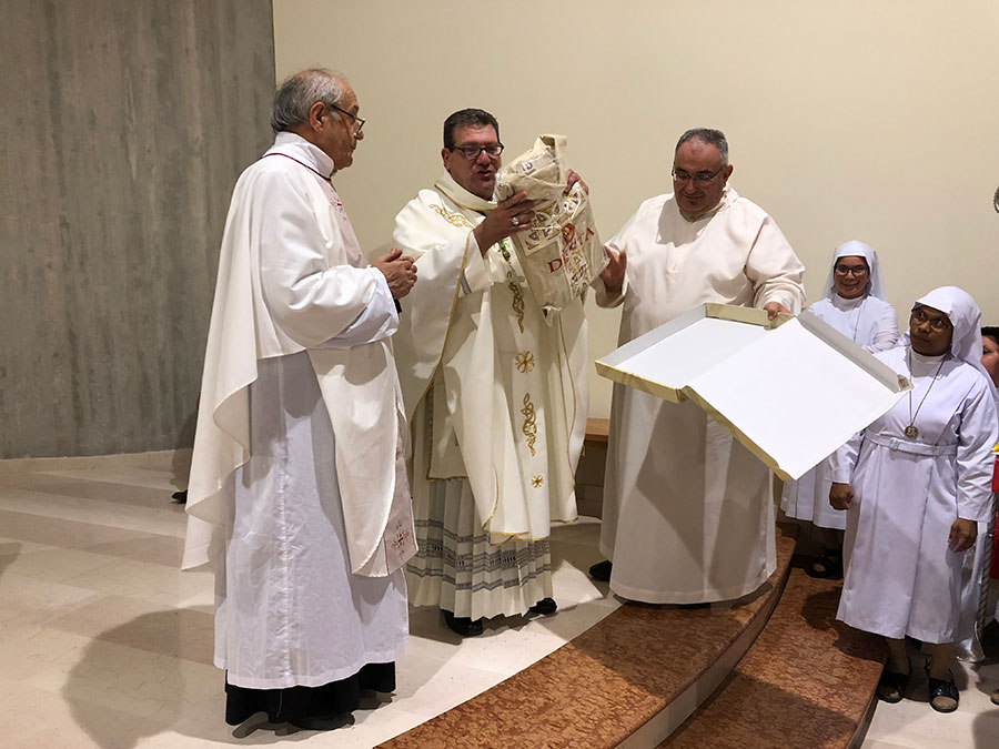 Consacrazione del nuovo altare di San Casto