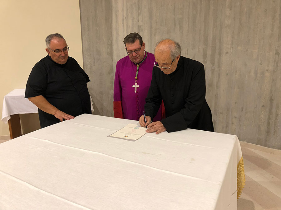 Consacrazione del nuovo altare di San Casto