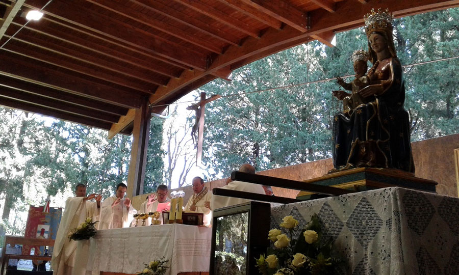 8 settembre, festa della Natività della Vergine a Canneto