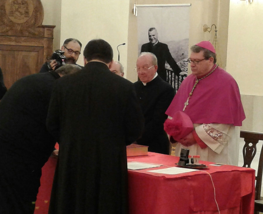 Sessione finale dell'inchiesta diocesana su Don Vittorio Cordisco