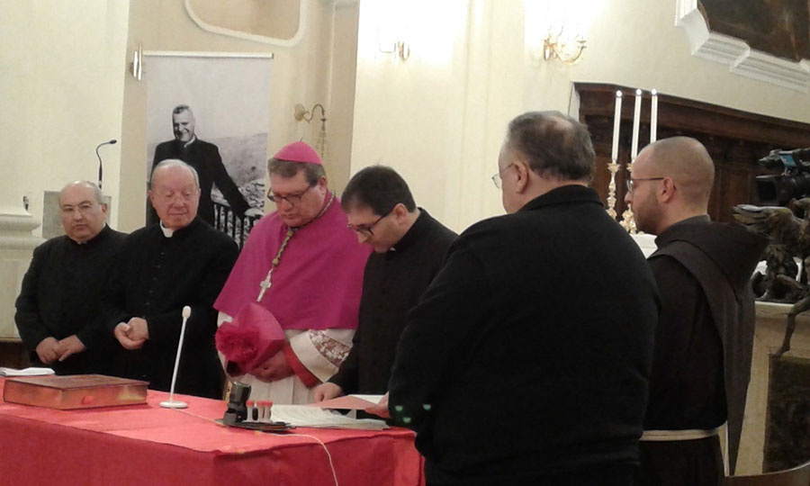 Sessione finale dell'inchiesta diocesana su Don Vittorio Cordisco