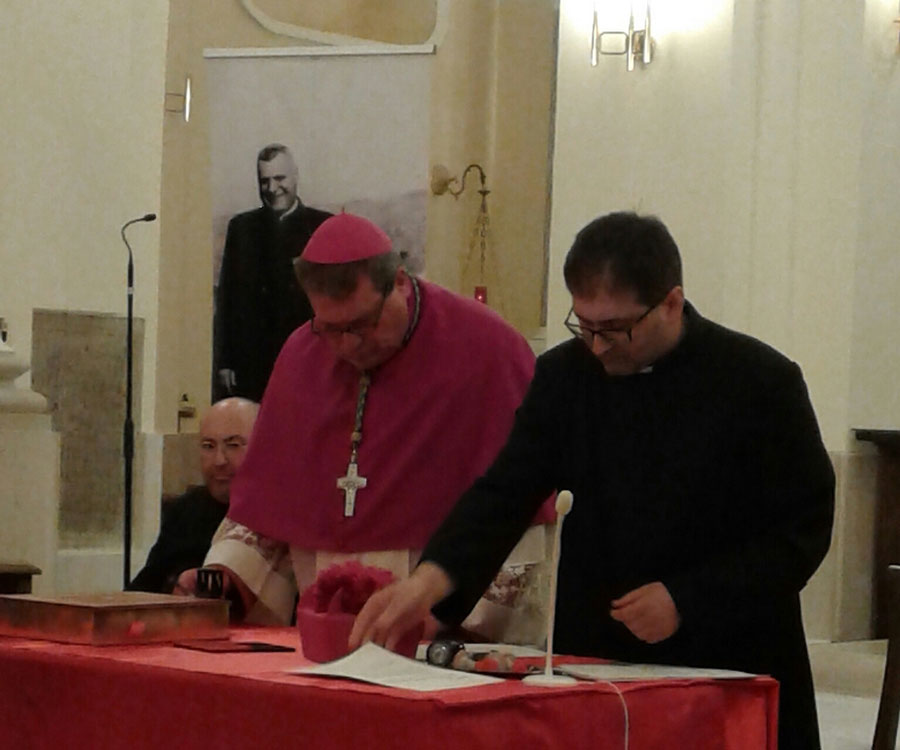 Sessione finale dell'inchiesta diocesana su Don Vittorio Cordisco