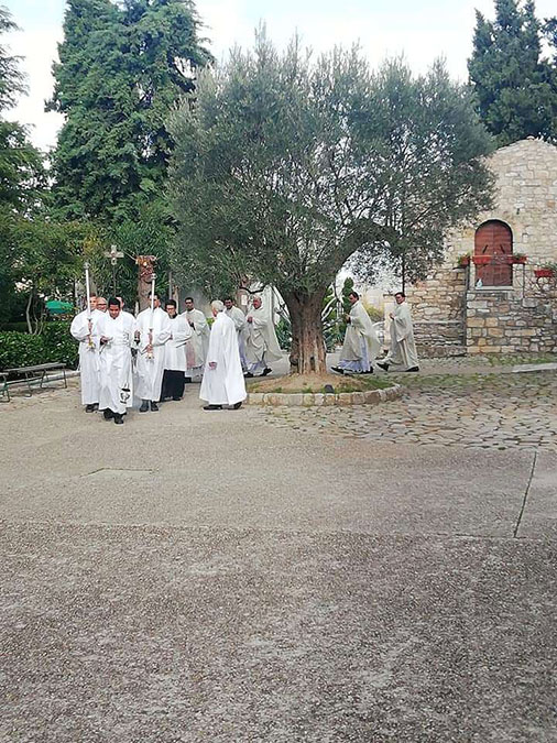 La Vestizione monastica di Padre Juan Manuel Pecile