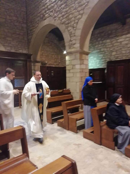 La Vestizione monastica di Padre Juan Manuel Pecile