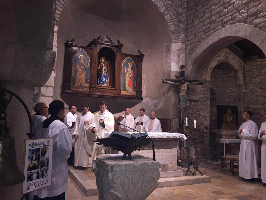 La Vestizione monastica di Padre Juan Manuel Pecile