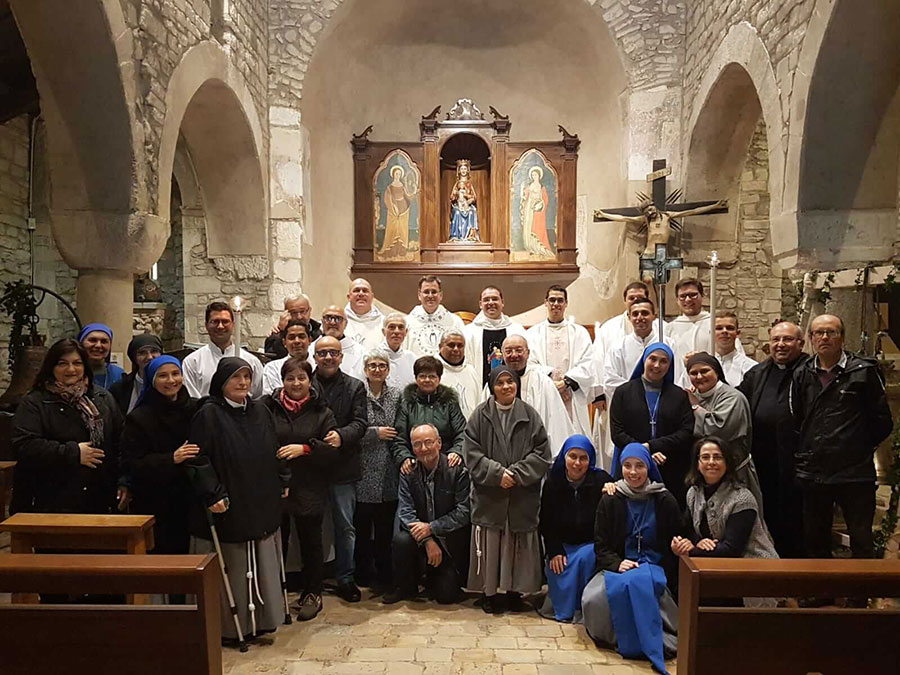 La Vestizione monastica di Padre Juan Manuel Pecile