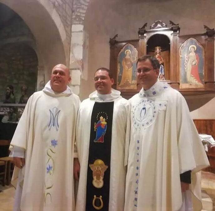 La Vestizione monastica di Padre Juan Manuel Pecile